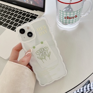 เคสโทรศัพท์มือถือ ลายคลื่นใหญ่ แฟชั่น สําหรับ Apple Iphone 14plus 13mini 11 12pro 678plus xsmax xr