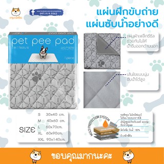 Pet Pee Pad by Supersorber แผ่นรองซับสัตว์เลี้ยงแบบซักได้