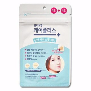 (พร้อมส่ง) Olive Young - Care Plus Scar Cover Spot Patch แผ่นแปะหัวสิว 1 ซองมี 84-102 ชิ้น