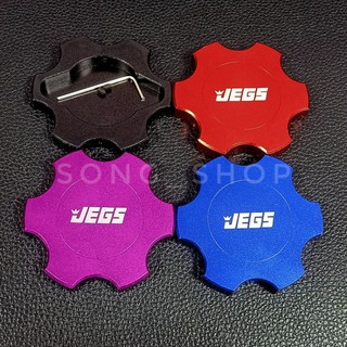ฝาปิดหม้อน้ำ ฝาหม้อน้ำ งานอลูมิเนียม สีแดง  ใส่ได้ทุกรุ่น