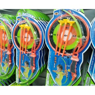 ธนู 20.5 Archery ธนูของเล่น ธนูเด็กเล่น Nanli™ Bow And Arrow Set ธนู พร้อมลูกธนู และเป้ายิง ของเล่น