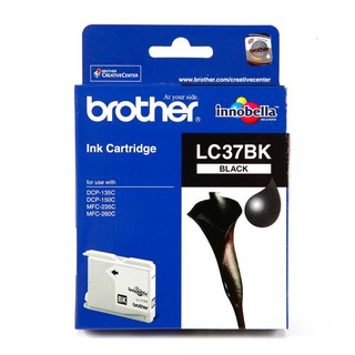 ตลับหมึกอิงค์เจ็ท LC-37BK ดำ Brother/LC-37BK Black Ink Cartridge, Brother