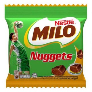 (ห่อเล็ก) Milo Nuggets Chocolate ไมโลนักเก็ต 15 กรัม