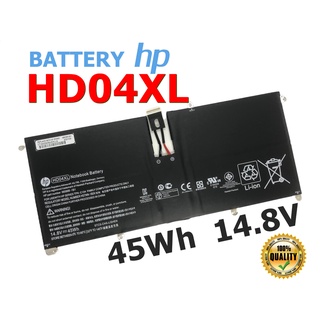 HP แบตเตอรี่ HD04XL ของแท้ (สำหรับ Envy Spectre XT 13-2000ED 2000ES 2003TU 2000EG 2203TU Series ) HP Battery เอชพี