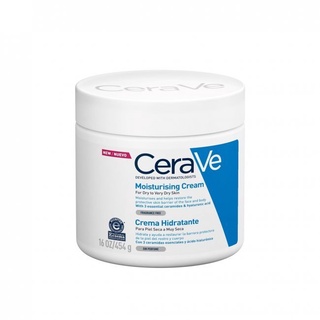 💙 CERAVE Moisturising Cream ผลิตภัณฑ์บำรุงผิวหน้าและผิวกาย สูตรสำหรับผิวแห้งถึงแห้งมาก✨