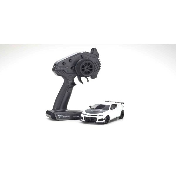 Kyosho MINI-Z RWD CHEVROLET® CAMARO® ZL1™ 1LE Summit White Readyset 32339W ศูนย์ไทย