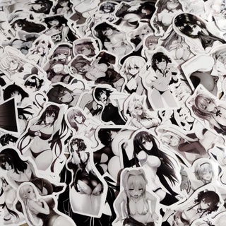 ส่งเคอรี่ มีหลายรุ่น สติ๊กเกอร์ ไวฟุ WAIFU DOUJIN ANIME PVC STICKER JAPAN สติกเกอร์ โดจิน การ์ตูน ญี่ปุ่น อนิเมะ เฮนไต