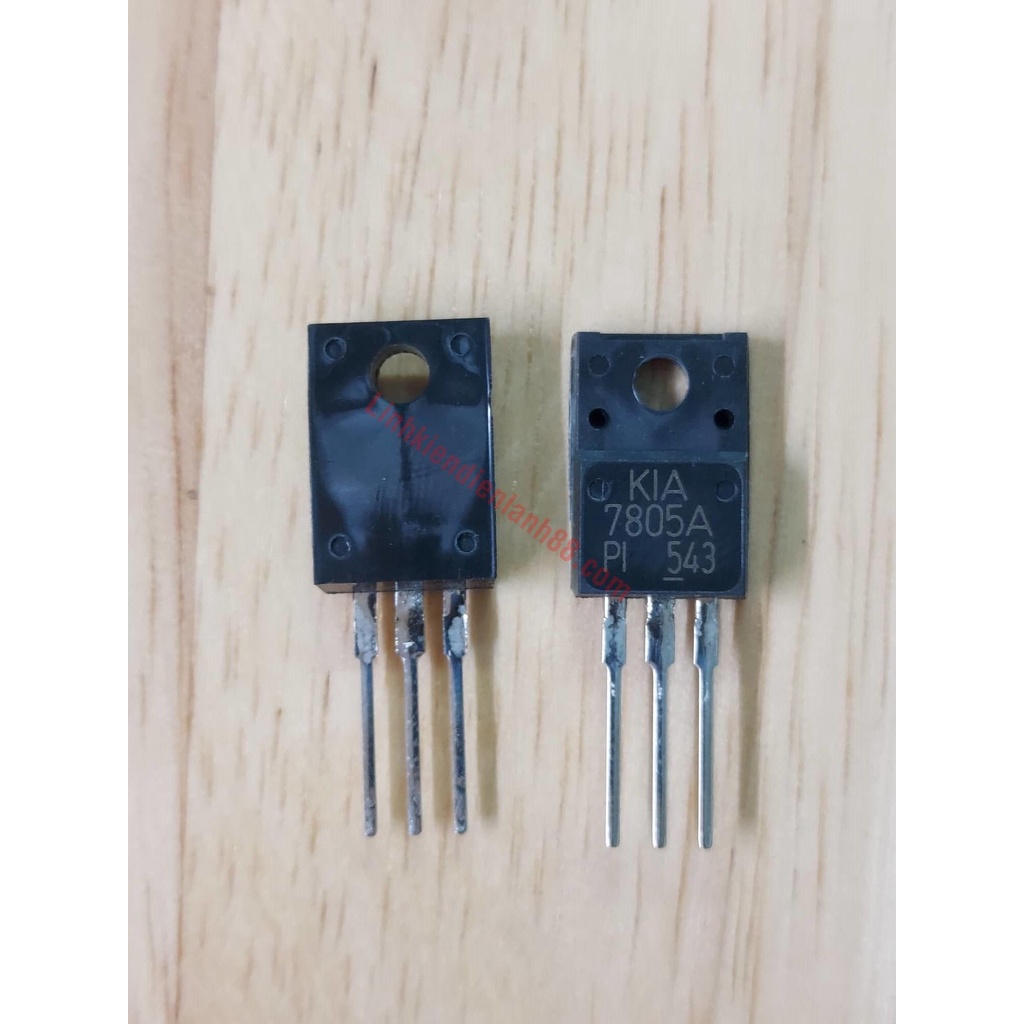 (10c) Power IC KIA7805API KIA7805A 7805 ด้านหลังพลาสติกใหม่ของแท้