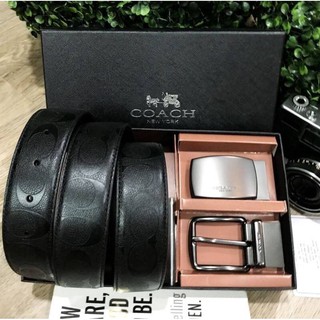 COACH BELT VALUE PACK BOX SET เซทเข็มขัด 2in1 Limited Edition จาก Coach