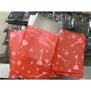 ซองใสคลุมการ์ดบัดดี้ไฟท์ คลุมการ์ดวันพีช คลุมสลีฟยูกิ คลุมสลีฟแวนการ์ด ขนาด 6.5*9.2