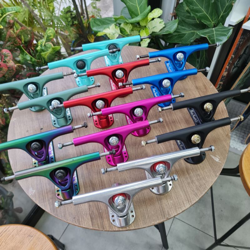 🔥Truck Paris V3 พร้อมส่ง หลายสี 180mm 50° ทรัคปารีส สำหรับลองบอร์ด Paris Truck Longboard