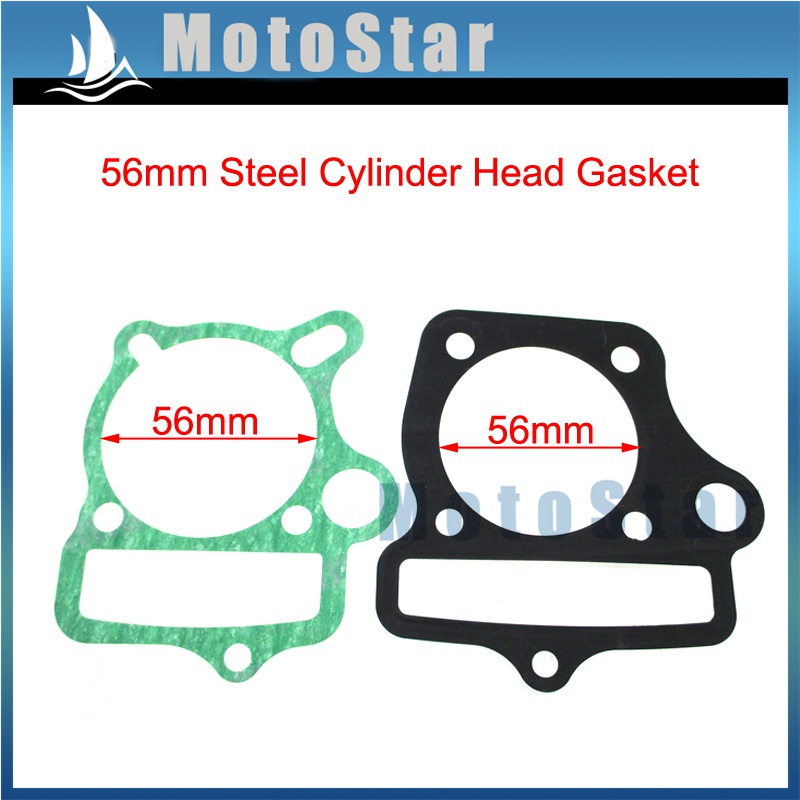 56mm Steel Cylinder Head Gasket For Chinese YinXiang YX 140cc Oil Cooled 1P56FMJ Engine Pit Dirt Tra
