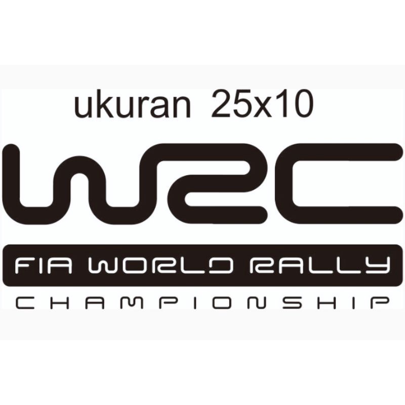 สติ๊กเกอร์ Wrc******