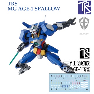 ดีคอลน้ำ [TRS] TM019 s AGE-1 SPALLOW MG 1/100 WATER DECAL TM 019