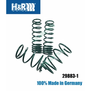 H&amp;R สปริงโหลด (lowering spring) MITSUBISHI GLX,GLXi 1.6,1.6 E-car ปี 1992 (ท้ายเบนซ์) เตี้ยลง 30 mm.