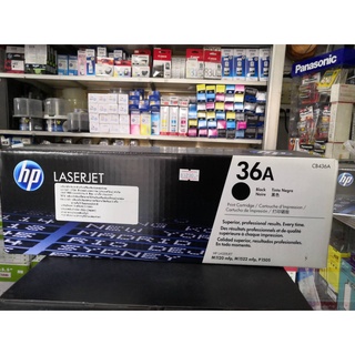 [[ลดล้างสต็อกจ้า!!!] ตลับหมึก TONER HP แท้ 36A (CB436A) สีดำ