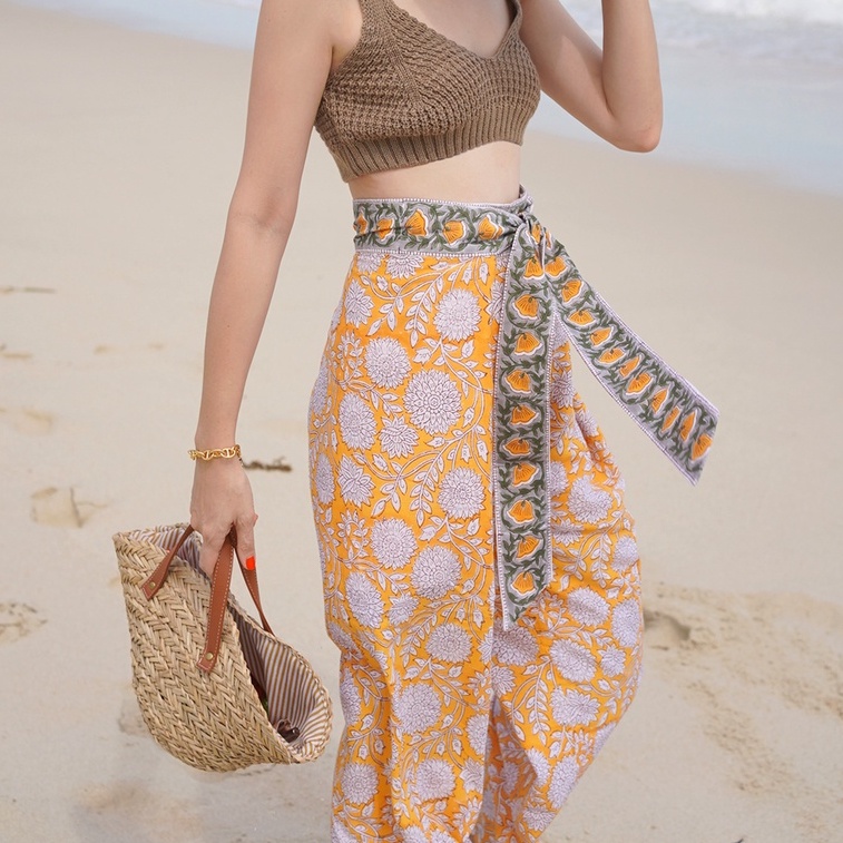 Sunrise Wrap Pants | Moaa Collection