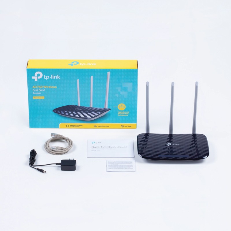 TP-Link Archer C20 เราเตอร์ AC750 Wireless Dual Band Router (เราเตอร์ ...