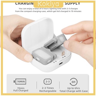 Mini Fill Light with Charging Case for Phone for DJI OM 5 4 4 SE Selfie Vlog