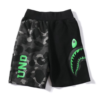 Bape UNDEFEATED black/green camouflage short pant