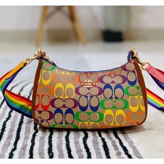 Coach Teri Shoulder Bag In Rainbow