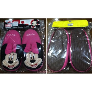 (ลิขสิทธิ์แท้ ส่งฟรี) รองเท้าเดินในบ้าน Slipper มินนี่ เม้าส์ Minnie Mouse