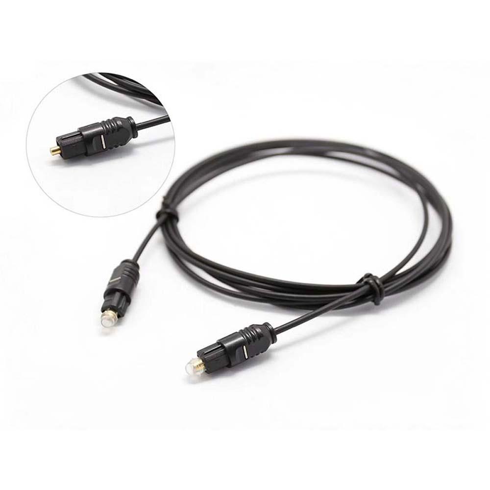 FLASHBURST Digital Optical Audio Cable 1 M 1.5 M 2 M 3 5 M 10 M ทนทาน Optical Fibre OD 2.2 SPDIF MD Gold Plated Digital Audio Cable