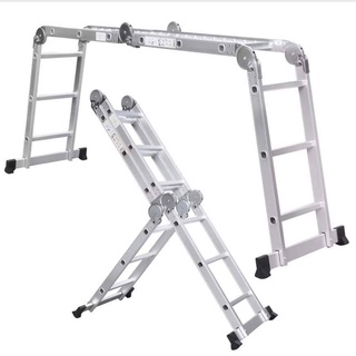 Aluminum ladder บันไดอเนกประสงค์ บันไดอลูมิเนียมพับได้หลายรูปแบบ 26x36x95
