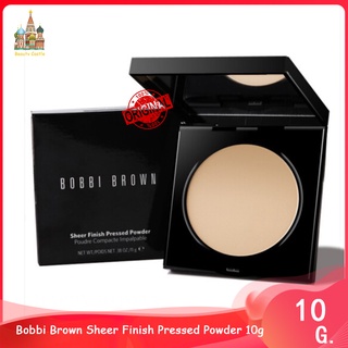 ♦จัดส่งที่รวดเร็ว♦ Bobbi Brown Sheer Finish Pressed Powder 10gแต่งหน้า