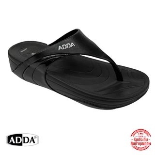 ADDA รองเท้าแตะหนีบส้นสูง สูง 2 นิ้ว​ ยางนิ่ม​ พื้นไม่ลื่น รุ่น 61C15
