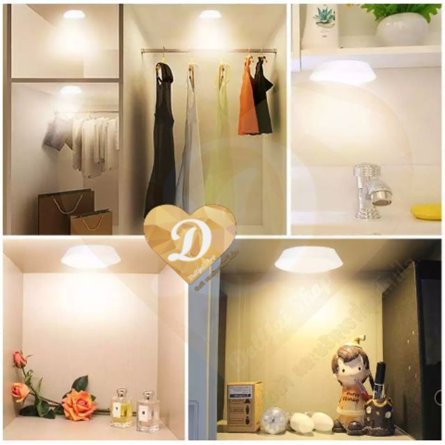 ไฟติดพนัง ไฟติดเพดาน LED COB 1, 3 ชิ้น ไฟอัจฉริยะ แถมถ่านฟรีพร้อมใช้งาน ราคา ถูกที่สุด ดีลบีเคเค แกลเลอรีภาพที่ 2