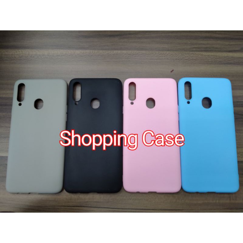 SHC888 SAMSUNG A20S SIX CANDY CASE PREMIUM SOFTCASE สี PLAIN