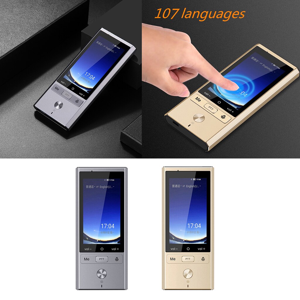 Smart 75 Languages Translator Device Voice Camera Translation Touch ...