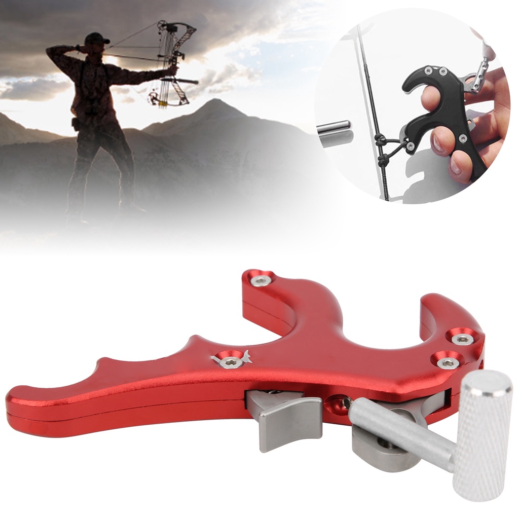 Jiabo [READY STOCK] Bow Release Aids 4 นิ้วจออะไหล่อัพเกรด