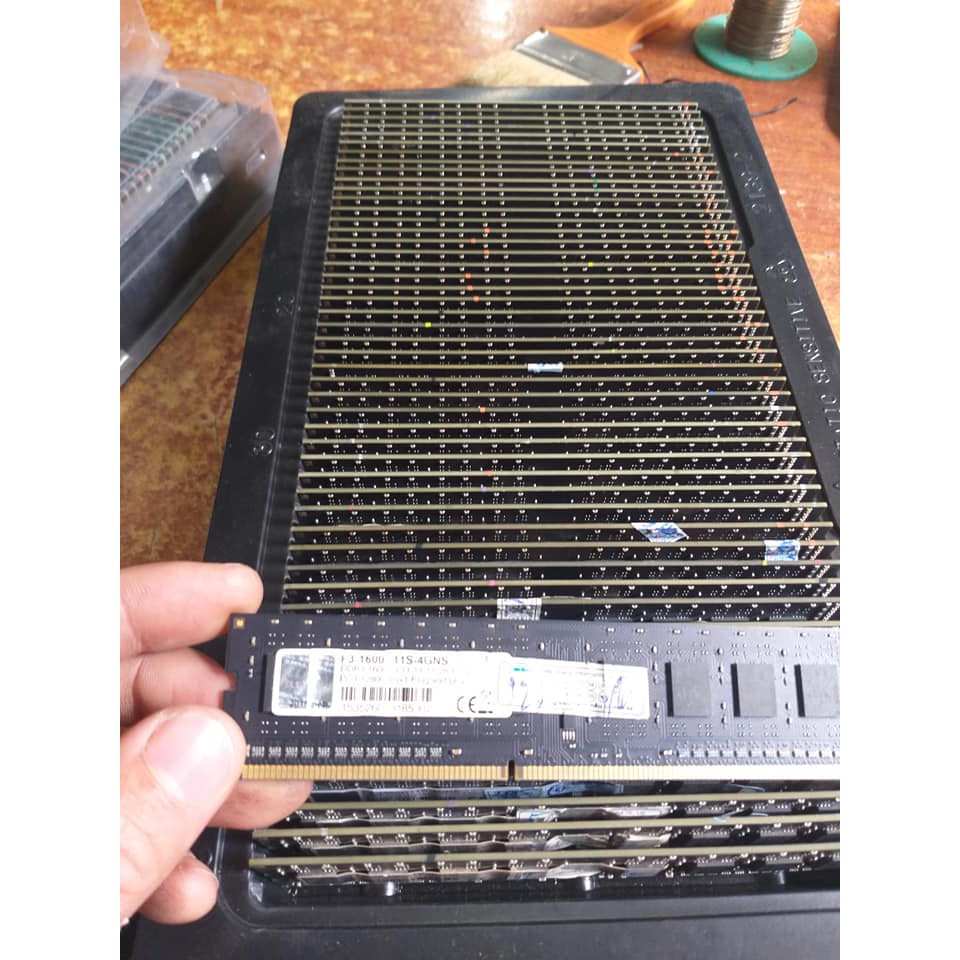 ขายพีซี ram ddr3 4g บัส 1600 g.skill