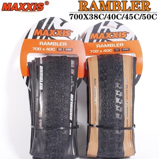 Maxxis RAMBLER ยางล้อรถจักรยาน 700x40C 700x45C 50C