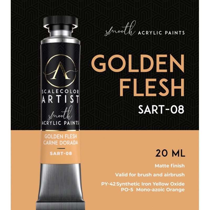 GOLDEN FLESH สีโมเดลเกรดพรีเมี่ยม Scale 75