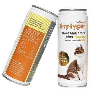 tiny tyger นมแพะสดแท้เท่านั้น 245ml