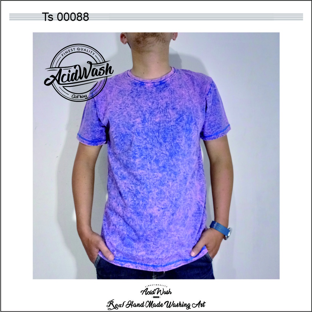 Baju KAOS WASHING/TIE DYE/SAND WASH/STONES WASH/POLOS/COTTON COMBED 24s/PREMIUM Tiedye