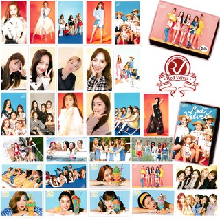 Lomo Card Set Red Velvet 2018 Set 30 PCS โลโม่ การ์ด  Box Set