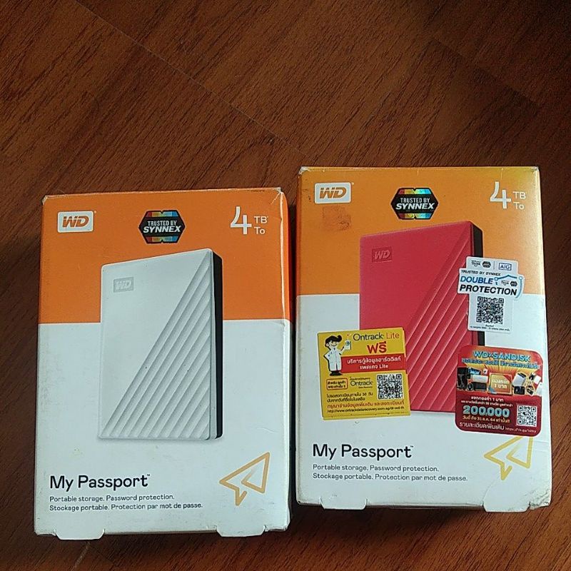 HDD ex 4tb WD my passport มือสอง