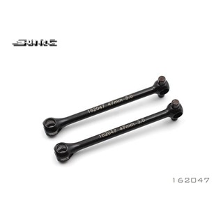 S-162047 UNIVERSAL CVD DRIVE SHAFT--STEEL 47mm  3.0PIN กระดูกหมาเหล็กสตีล สำหรับรถวิทยุบังคับ SNRC