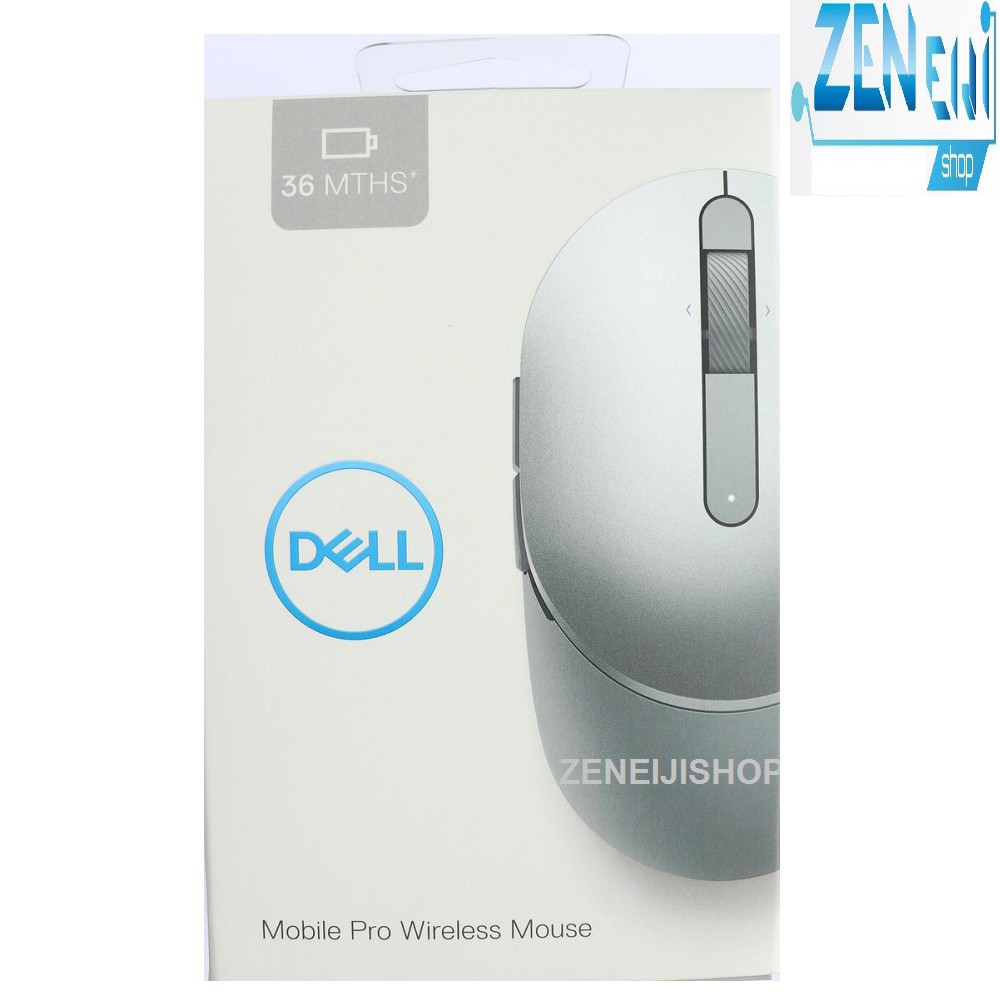 Dell Mobile Pro Wireless Mouse - MS5120W (Black,Titan Gray) รับประกัน 3 ปี , Zeneiji Shop