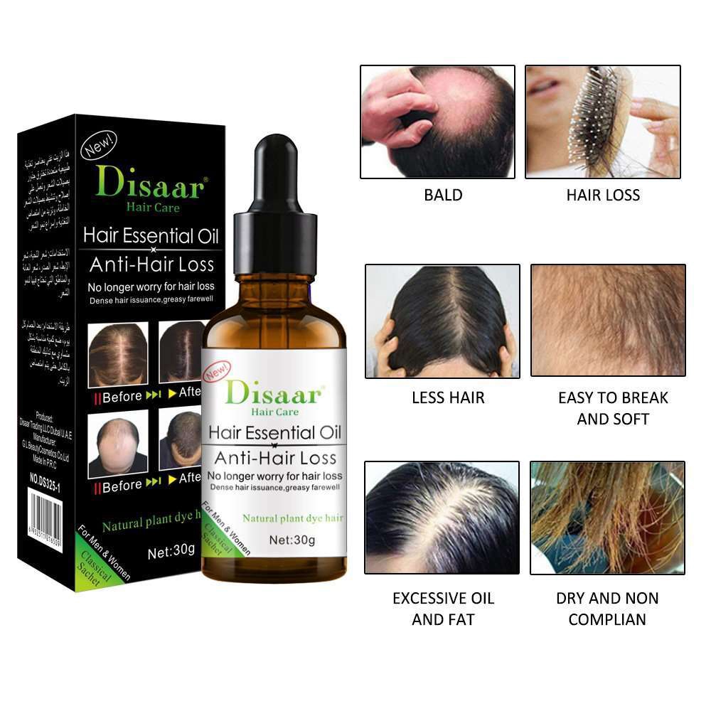 Disaar Hair Growth Oil Scrum Essence Hair Oil Baldness Anti Hair Loss |  Shopee Thailand