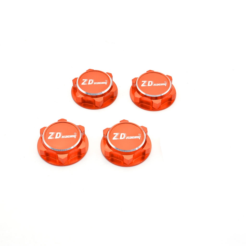 ZD Racing EX07 อลูมิเนียม 17 มม.Hex ล้อถั่วกันฝุ่น Anti-Skid สําหรับ 1/8 1/7 ภาษี X-Maxx Summit E-Re
