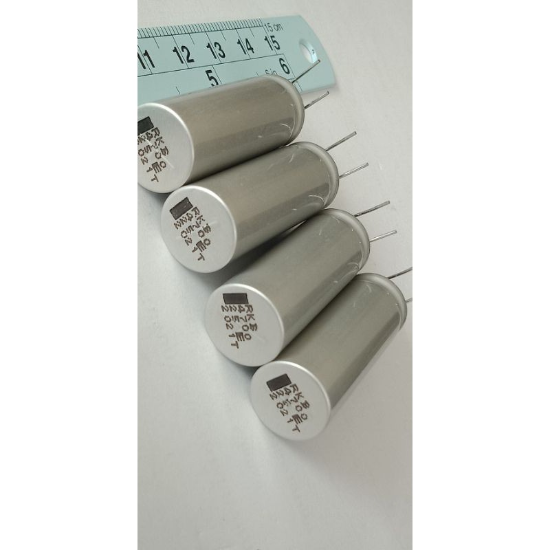 คาปาซิเตอร์ 4700UF25V สีเงิน13x35mm (แพ็ค10ตัว) 4700UF 25VDC C472 Capacitor 4700UF25V 4700UF25VDC