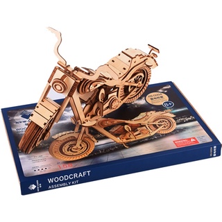 จิ๊กซอว์ไม้ Modern 3D Wooden Puzzle - MOTORCYCLE HD I