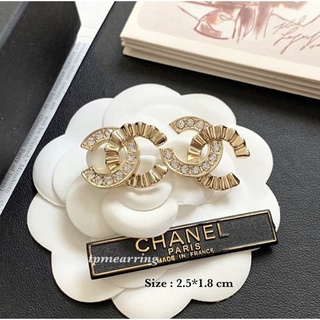 ต่างหู Chanel ชาแนล CC งานออริ