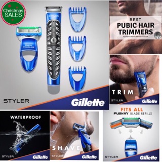 Gillette Proglide Styler โกน แต่ง ทริม ขน ทั้งตัว ได้ทั้งเปียกและแห้ง, ยิลเล็ต, จิลเล็ท ที่โกนหนวด