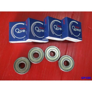 SUZUKI GP100 FRONT &amp; REAR WHEEL BEARING SET "JAPAN"  // ลูกปืน แบริ่ง แบรนด์ญี่ปุ่น สินค้าคุณภาพดี